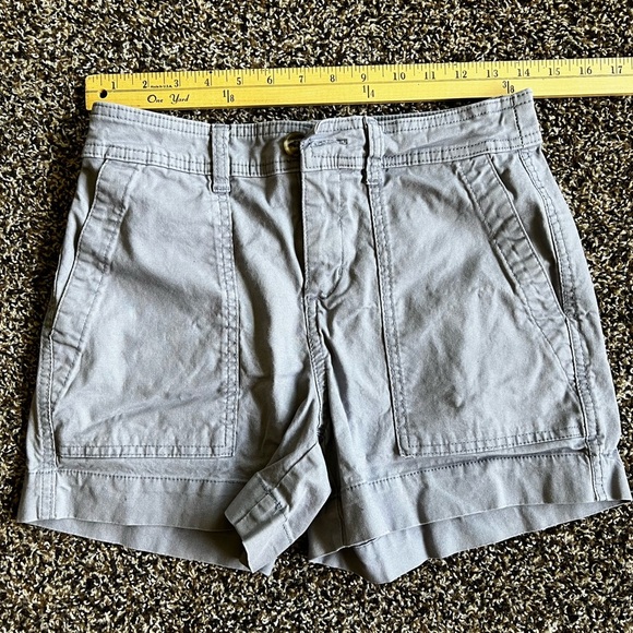 A New Day Gray Cargo Shorts with Structured Waistband - Picture 1 of 6